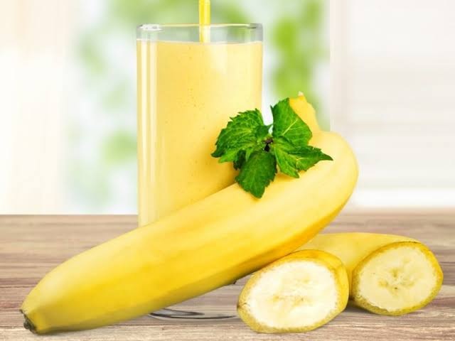 Health benefits of banana juice